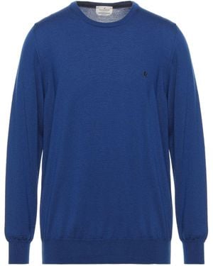 Brooksfield Bright Sweater Virgin Wool - Blue