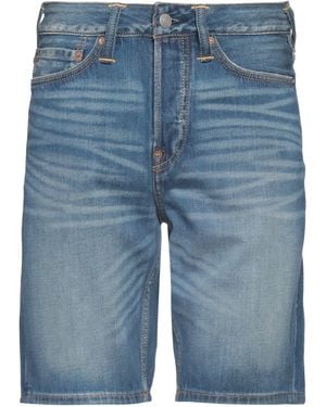 Evisu Shorts Jeans - Blu