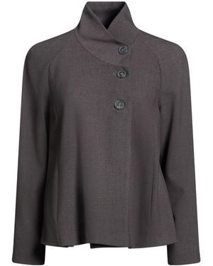 ALESSIA SANTI Jacket Polyester, Viscose, Elastane - Gray
