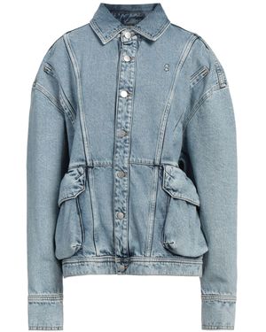 ICON DENIM Denim Outerwear Cotton - Blue