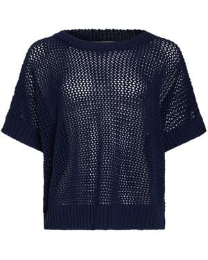 FILIPPO DE LAURENTIIS Jumper Cotton - Blue