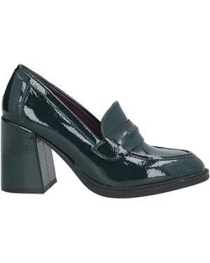Apepazza Dark Loafers Leather - Green