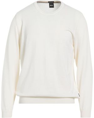 BOSS Jumper - White