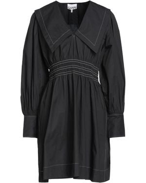 Ganni Mini Dress - Black