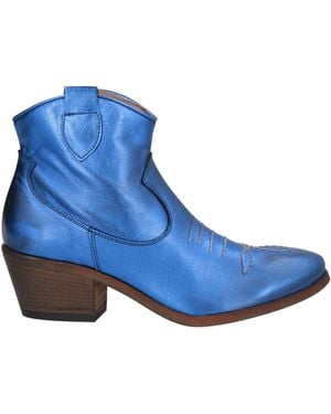 JE T'AIME Stiefelette - Blau