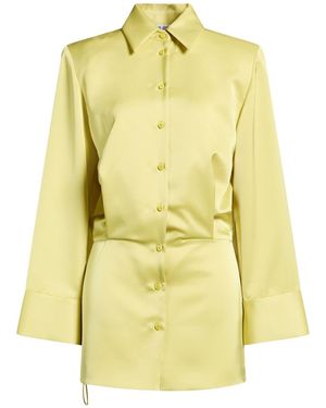 The Attico Mini Dress Polyester - Yellow