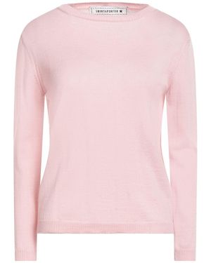 Shirtaporter Sweater Merino Wool - Pink