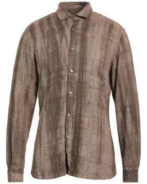 Messagerie Shirt Linen, Viscose - Brown