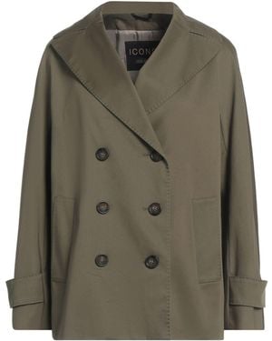 Cinzia Rocca Military Jacket Cotton, Elastane - Green