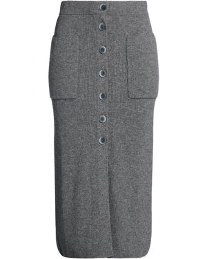 Emporio Armani Midi Skirt - Grey