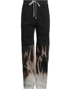 Rick Owens Jeanshose - Schwarz