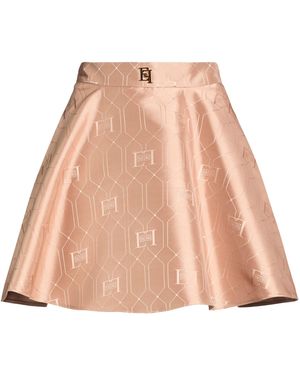 Elisabetta Franchi Mini Skirts - Natural