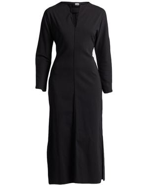 Alpha Studio Maxi-Kleid - Schwarz