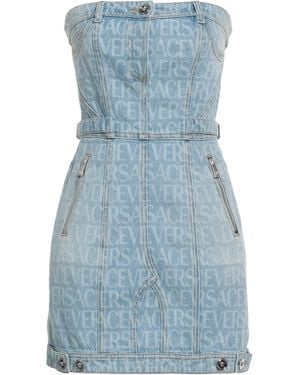 Versace Mini Dress - Blue