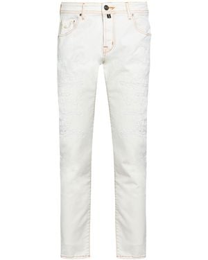 Jacob Cohen Jeans Cotton, Elastane - White