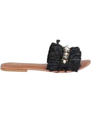 De Siena Sandalias - Negro