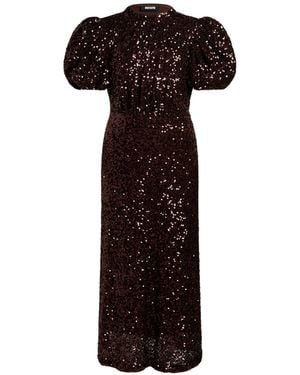 ROTATE BIRGER CHRISTENSEN Maxi Dress - Black