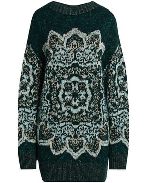 Circus Hotel Dark Sweater Wool, Alpaca Wool, Polyamide, Elastane, Viscose - Green