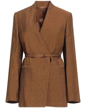 Christian Wijnants Blazer Linen, Cotton - Brown