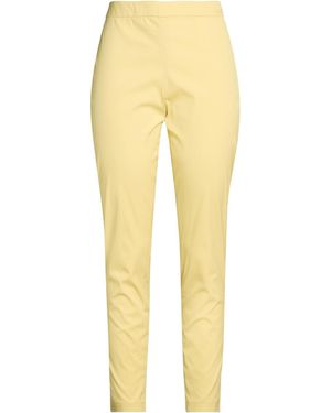 Fabiana Filippi Trousers Cotton, Polyamide, Elastane - Yellow