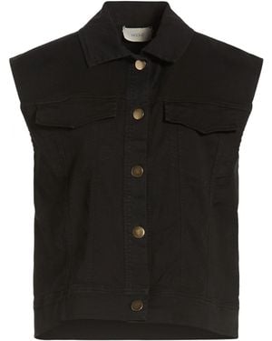 ViCOLO Vest Cotton, Elastane - Black