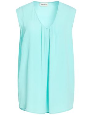 MEIMEIJ Top Acetate, Silk - Blue