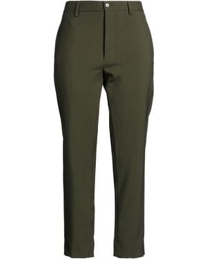 BE ABLE Dark Pants Virgin Wool - Green