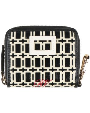 Roger Vivier Wallet Leather - Black