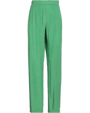 LOU LOU BELLE VILLE PARIS Trousers Rayon - Green