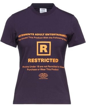 Vetements T-shirt - Blue