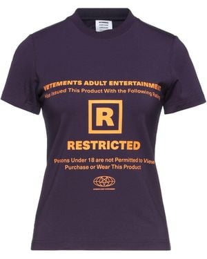 Vetements T-shirt - Blue