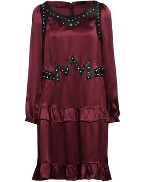 Frankie Morello Mini-Kleid - Rot