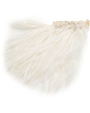 Jil Sander Brosche - Weiß