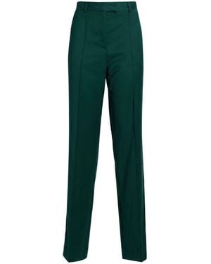 SIMONA CORSELLINI Dark Pants Polyester, Viscose, Elastane - Green