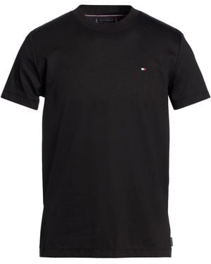 Tommy Hilfiger T-Shirt Cotton, Elastolefin - Black