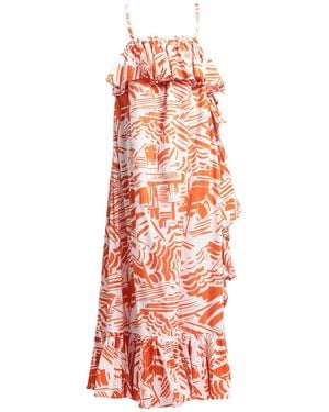 MSGM Maxi Dress - Red