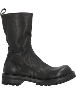Rick Owens Boot Leather - Black