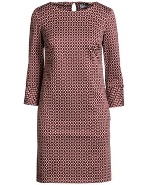 Liu Jo Mini Dress Polyester, Polyamide, Elastane - Purple