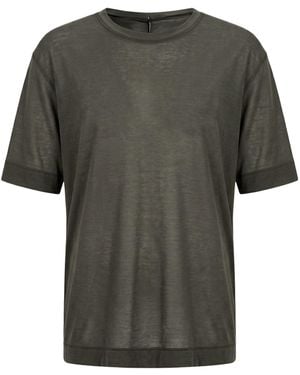 Masnada Military T-Shirt Cotton - Grey