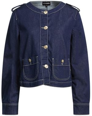 Emporio Armani Denim Outerwear - Blue