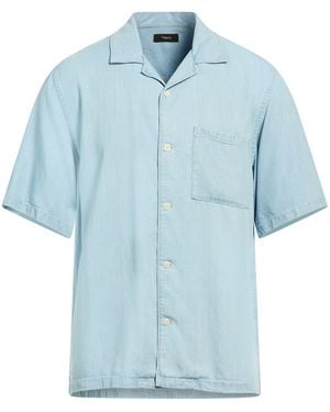 Theory Denim Shirts - Blue