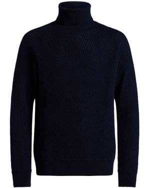 Paolo Pecora Turtleneck Wool, Polyacrylic - Blue