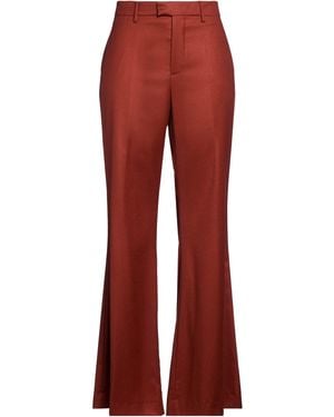 Berwich Trousers Virgin Wool - Red