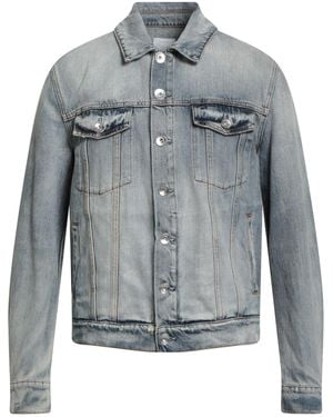 Herno Platinum Denim Outerwear Cotton - Blue