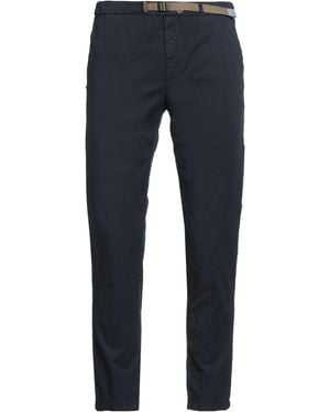 White Sand Pants - Blue