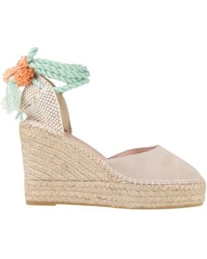 Macarena Light Espadrilles Leather, Textile Fibers - Natural