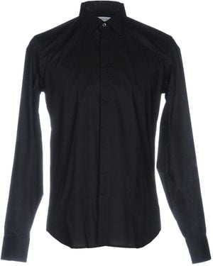 Manuel Ritz Shirt Cotton, Elastane - Black