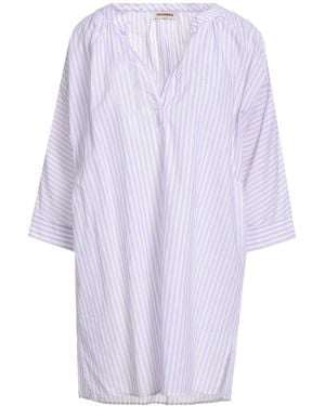 24 BLOOMING Top Cotton, Linen - Purple