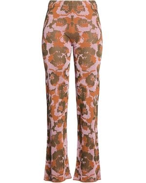 Dixie Pants Viscose, Metallic Fiber, Polyamide - Orange