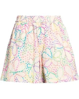 ARIZONA LOVE Ivory Shorts & Bermuda Shorts Cotton, Wool - White